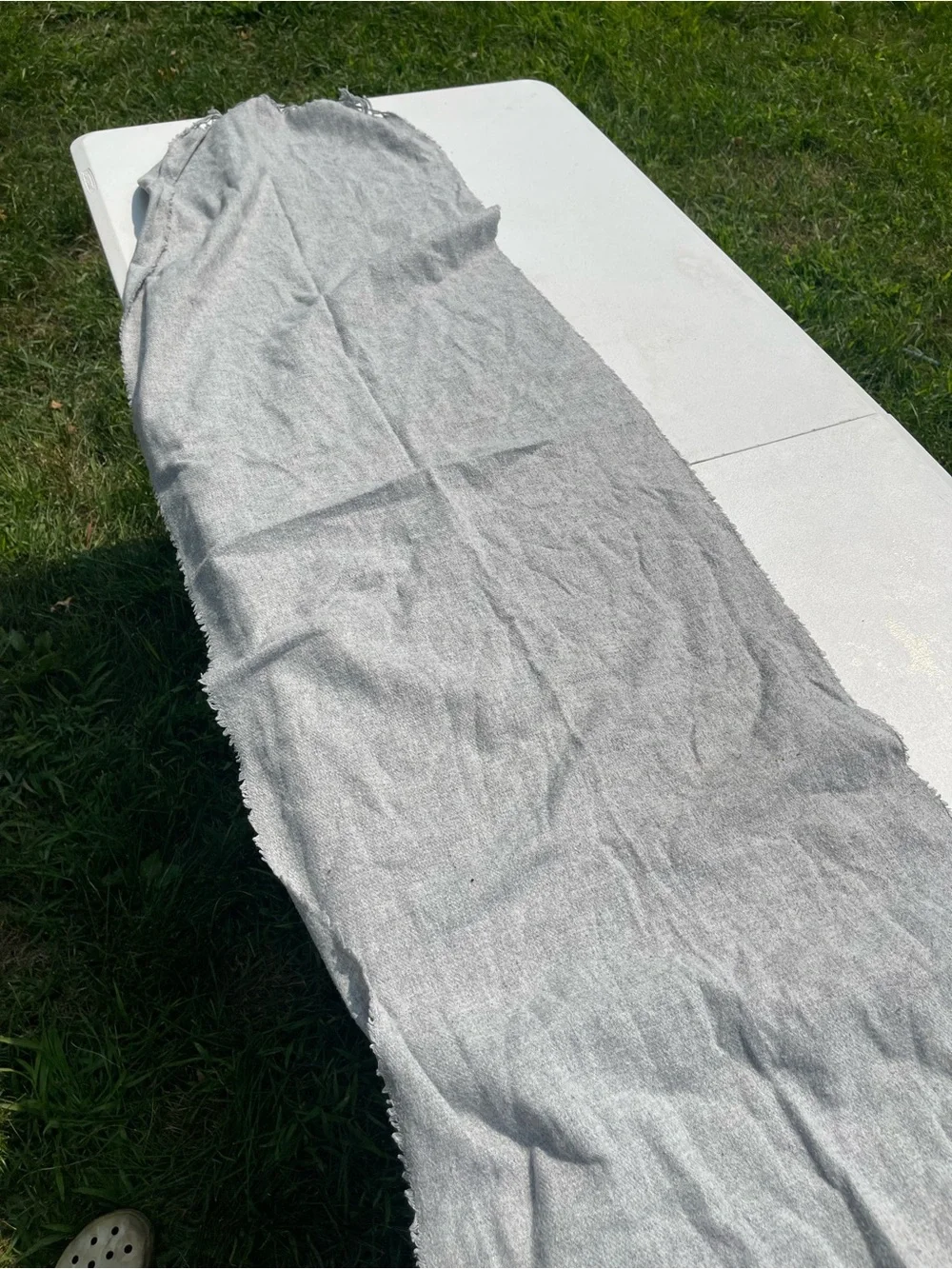 Classic Men's Gray Scarf - Soft Everyday Layer